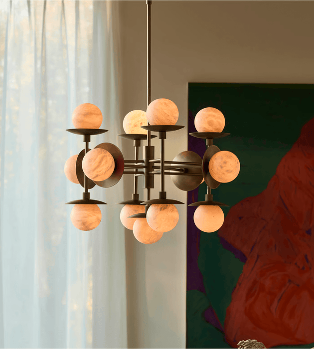 Cara Alabaster Chandelier Vakkerlight