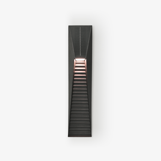 Obsidian Path Solar Outdoor Wall Light Vakkerlight