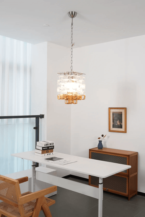 Glass Poliarte Interlocking Chandelier Vakkerlight