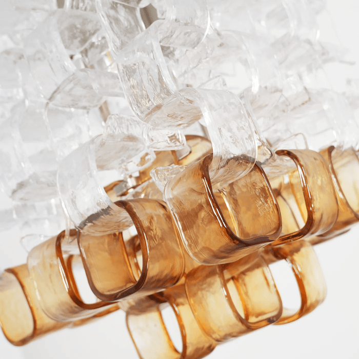 Glass Poliarte Interlocking Chandelier Vakkerlight