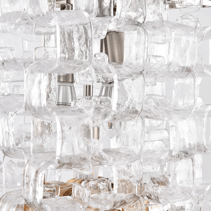 Glass Poliarte Interlocking Chandelier Vakkerlight