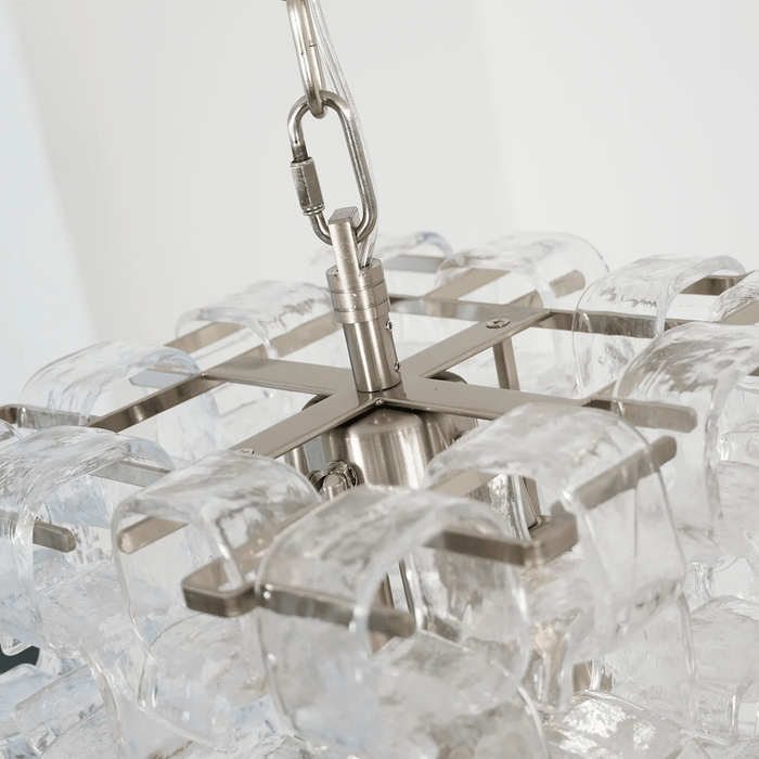 Glass Poliarte Interlocking Chandelier Vakkerlight
