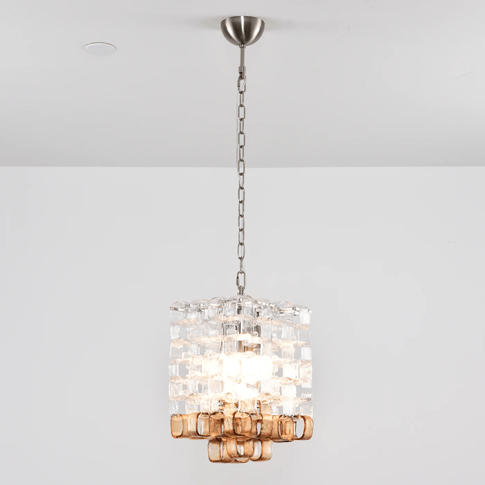 Glass Poliarte Interlocking Chandelier Vakkerlight