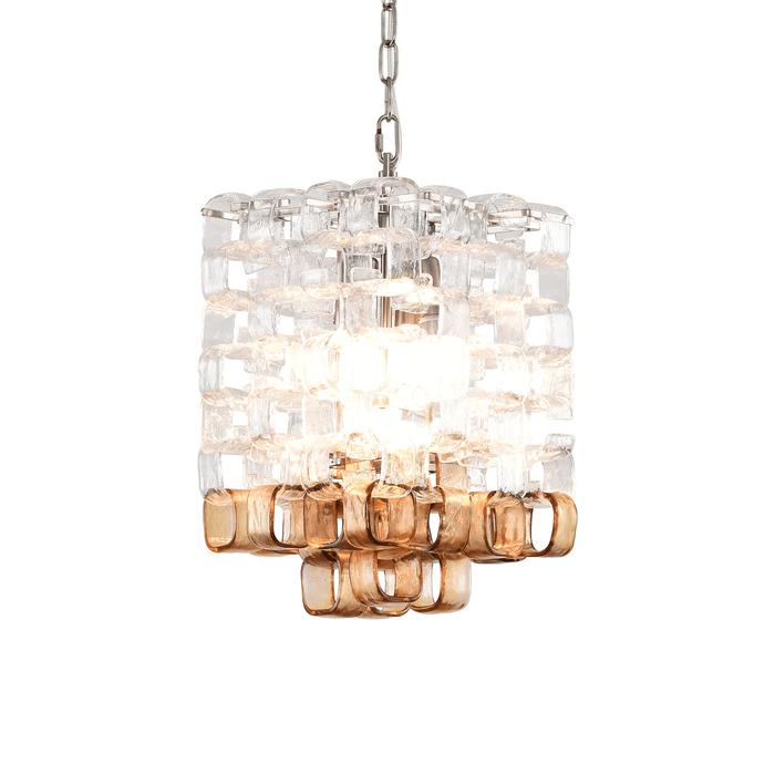 Glass Poliarte Interlocking Chandelier Vakkerlight