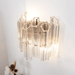 Clear Palermo Glass Wall Lamp Vakkerlight
