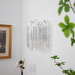 Clear Palermo Glass Wall Lamp Vakkerlight