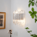 Clear Palermo Glass Wall Lamp Vakkerlight