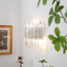 Clear Palermo Glass Wall Lamp Vakkerlight