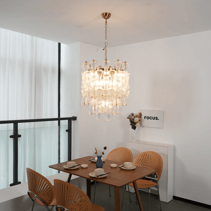Florenzia Glass Chandelier Vakkerlight