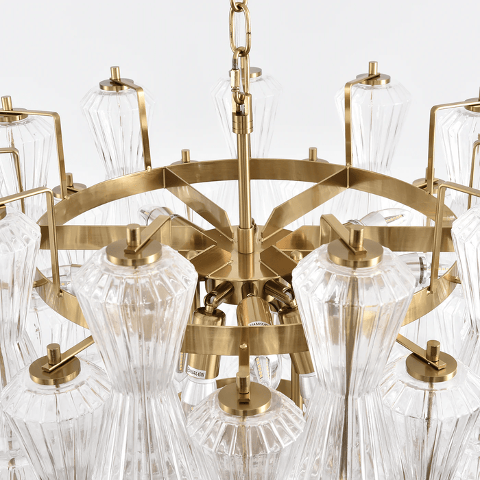Florenzia Glass Chandelier Vakkerlight