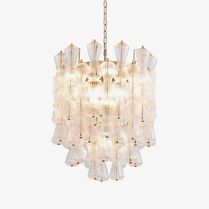 Florenzia Glass Chandelier Vakkerlight