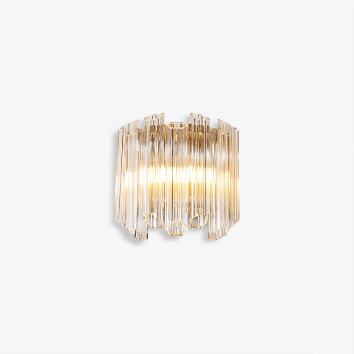 Clear Palermo Glass Wall Lamp Vakkerlight