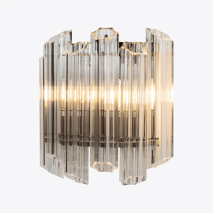 Clear Palermo Glass Wall Lamp Vakkerlight