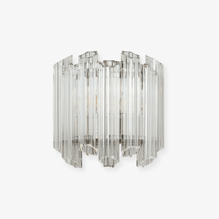 Clear Palermo Glass Wall Lamp Vakkerlight