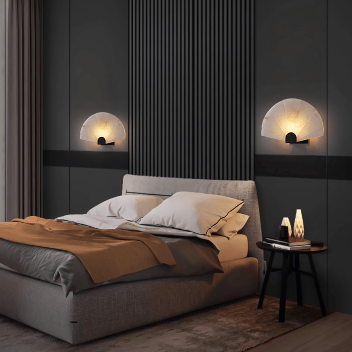 Nevora Alabaster Wall Lamp Vakkerlight