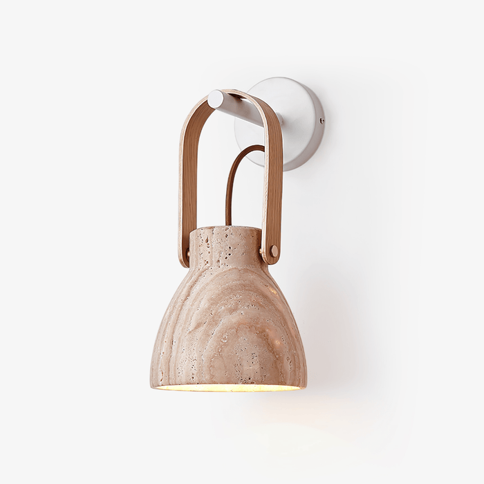Lanta Arc Stone Sconce Vakkerlight