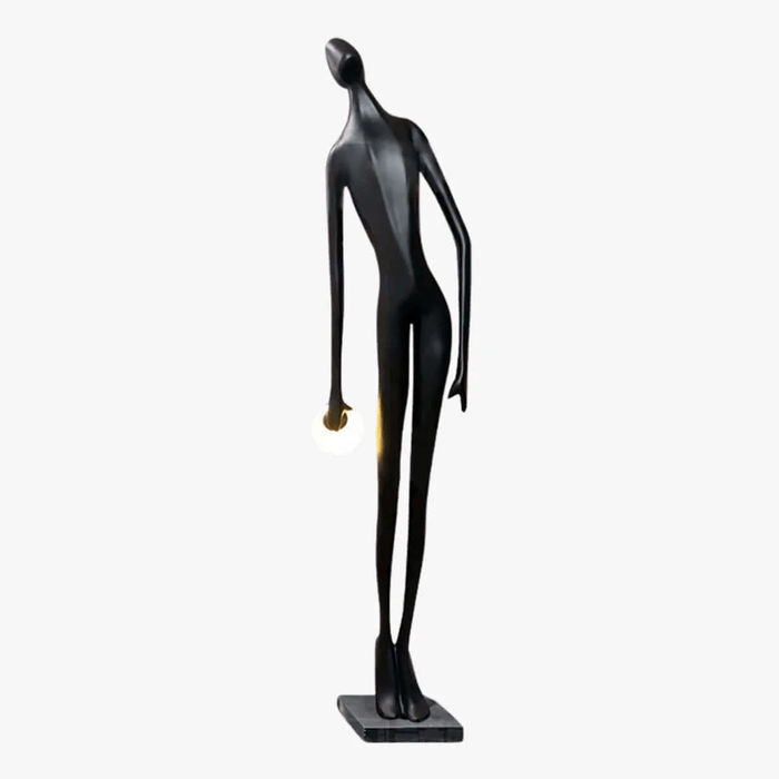 Noir Muse Sculpture Floor Lamp Vakkerlight
