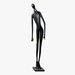 Noir Muse Sculpture Floor Lamp Vakkerlight