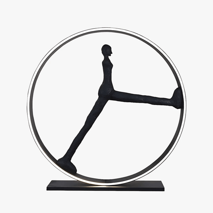 Time Walker Sculpture Floor Lamp Vakkerlight