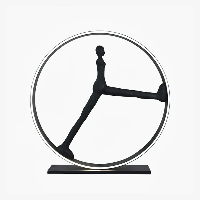 Time Walker Sculpture Floor Lamp Vakkerlight
