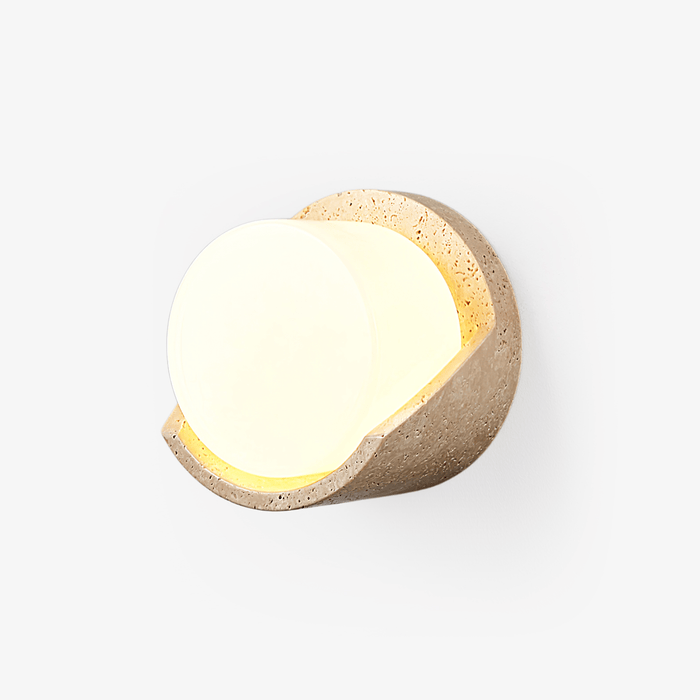 Linus Travertine Wall Light Vakkerlight