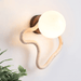 Serpentine Travertine Wall Sconce Vakkerlight