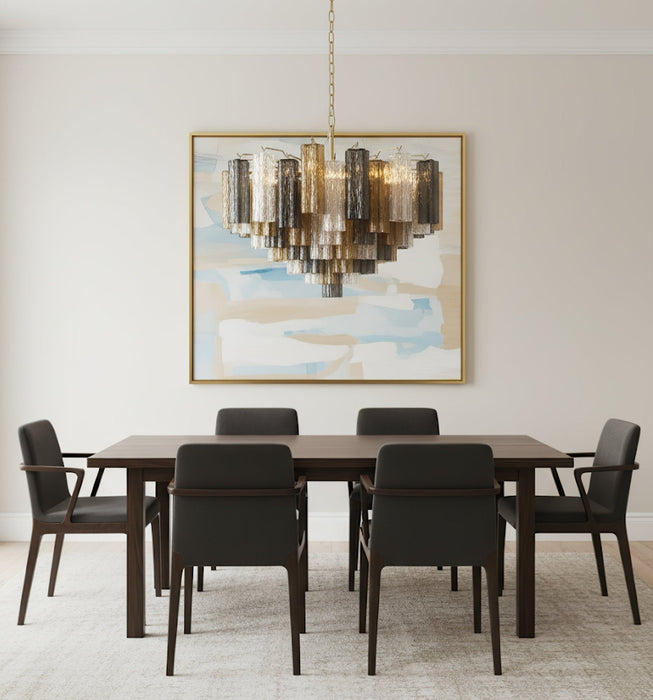 Virella Glass Chandelier Vakkerlight