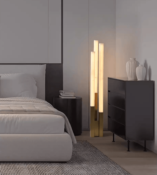 Callisto Alabaster Floor Lamp Vakkerlight