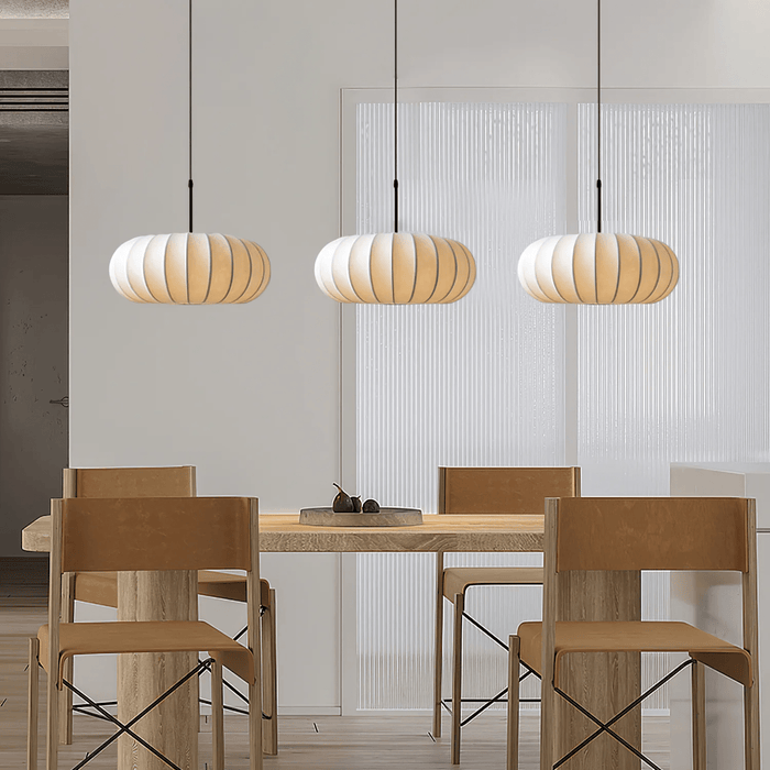 Lantern Silk Pendant Lamp