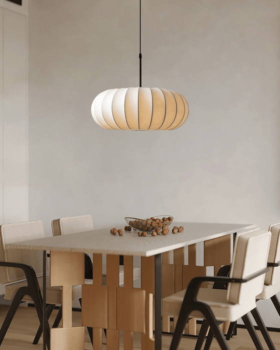 Lantern Silk Pendant Lamp