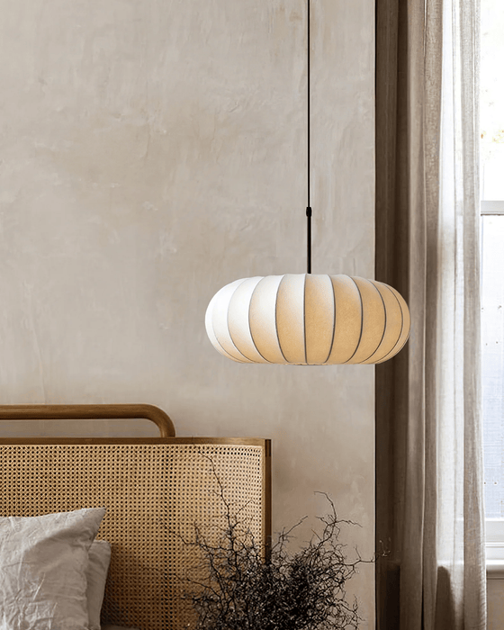 Lantern Silk Pendant Lamp