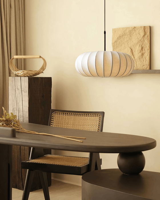 Lantern Silk Pendant Lamp