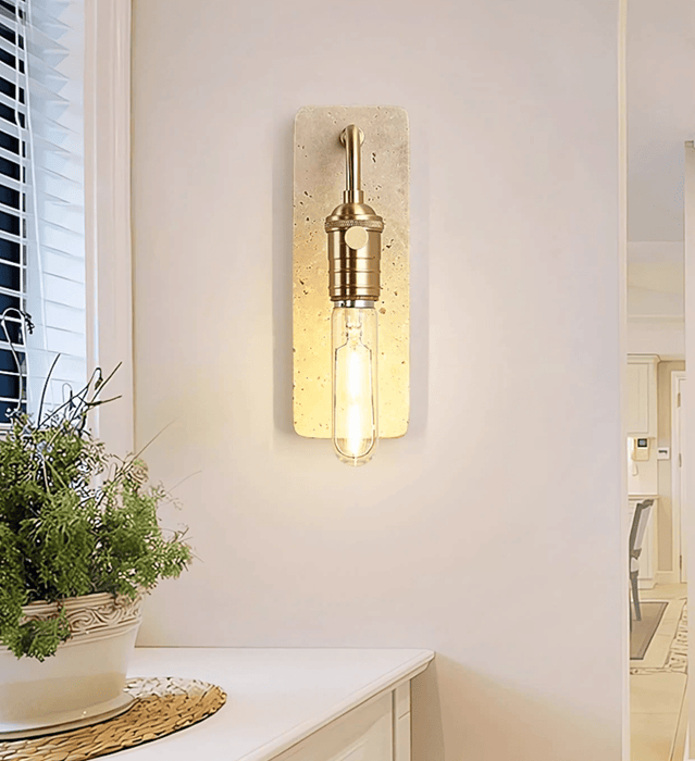 Industrial Stone Sconce Vakkerlight