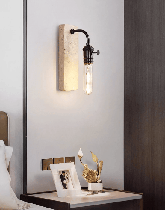 Industrial Stone Sconce Vakkerlight
