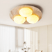 Trio Travertine Ceiling Light Vakkerlight