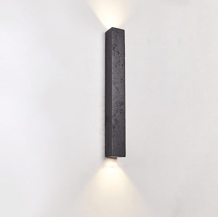 Minimalist Stone Finish Wall Lamp Vakkerlight