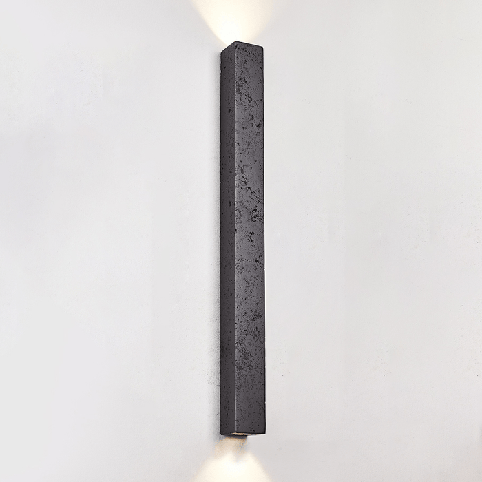 Minimalist Stone Finish Wall Lamp Vakkerlight