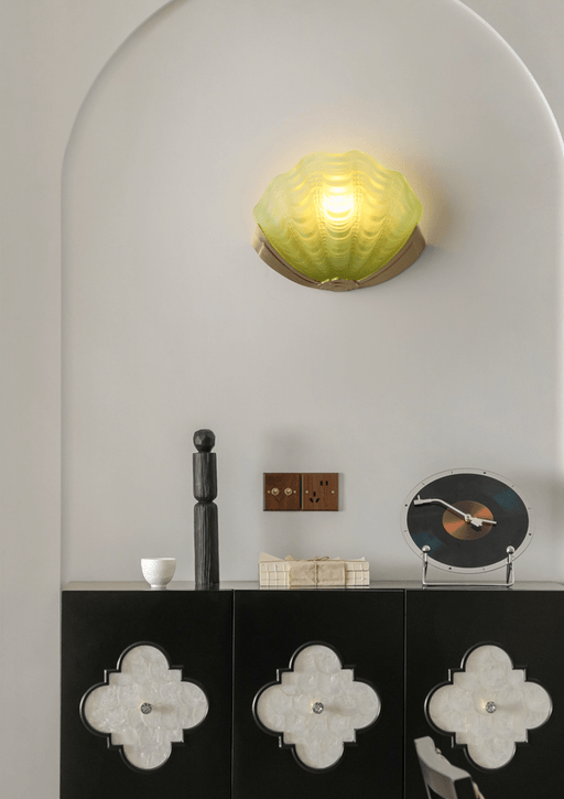 Art Deco Scallop Wall Light Vakkerlight