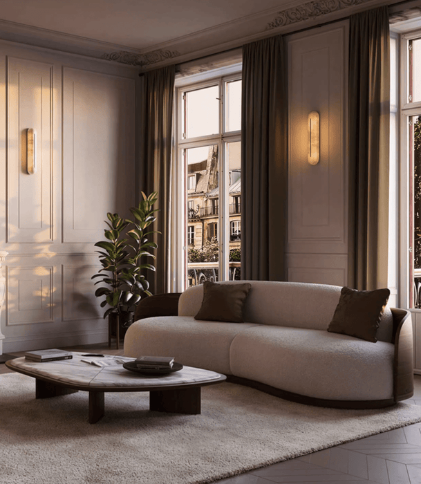 Orbison Alabaster Wall Lamp Vakkerlight