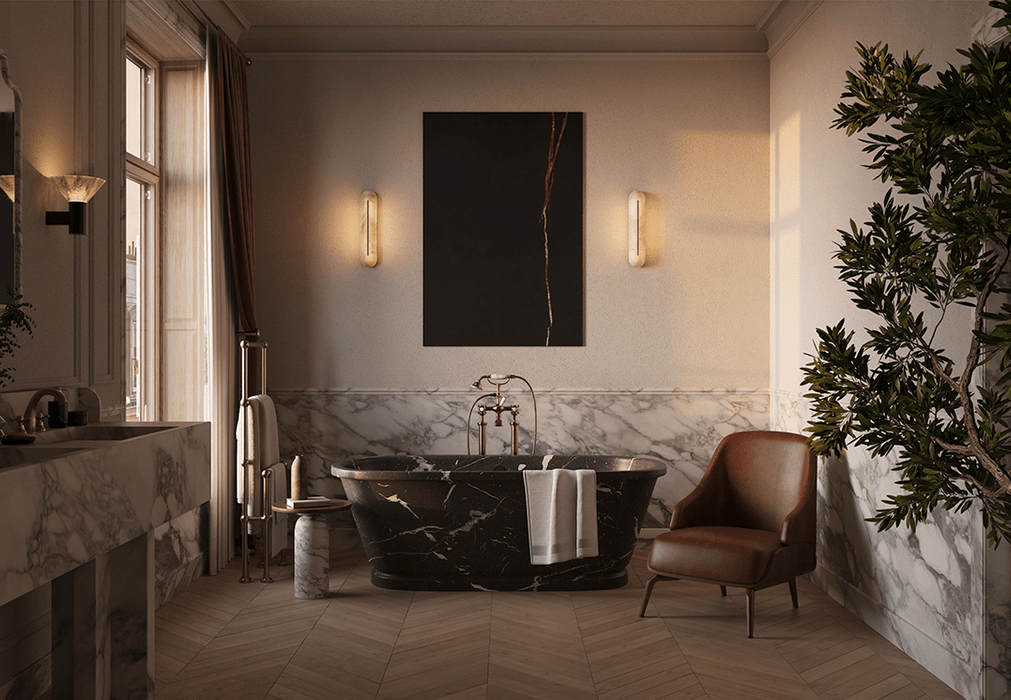 Orbison Alabaster Wall Lamp Vakkerlight