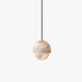 Lunar Dome Alabaster Pendant Light Vakkerlight