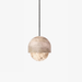 Lunar Dome Alabaster Pendant Light Vakkerlight