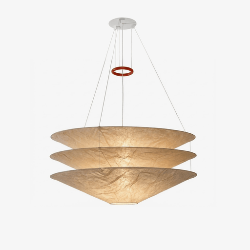 Kazu Cone Silk Pendant Lamp Vakkerlight
