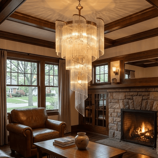 Heliora Cascade Chandelier Vakkerlight