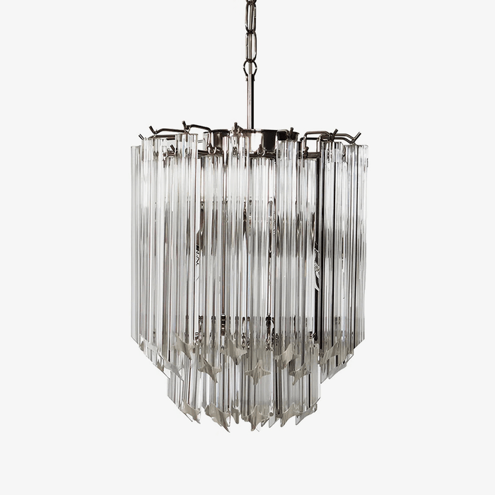 Transparant Glass Prism Chandelier Vakkerlight