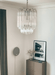 Transparant Glass Prism Chandelier Vakkerlight