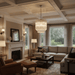 Transparant Glass Prism Chandelier Vakkerlight