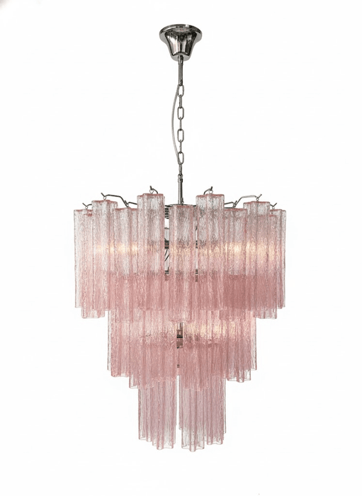 Rose Tubes Glass Chandelier Vakkerlight