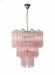 Rose Tubes Glass Chandelier Vakkerlight