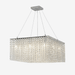 Crystal Frame Chandelier Vakkerlight